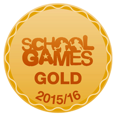 Sainsbury's School Games Gold Award logo